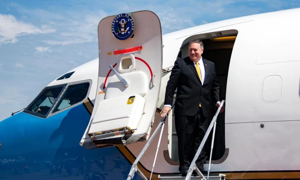 Βιαστική επιστροφή Πομπεό από Ασία λόγω της υγείας του Τραμπ